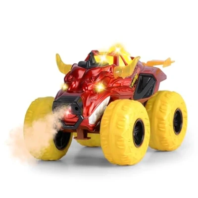 Abbildung von Dickie Toys Spielzeug Monstertruck Flaming Fire Monster, mit Licht und Sound