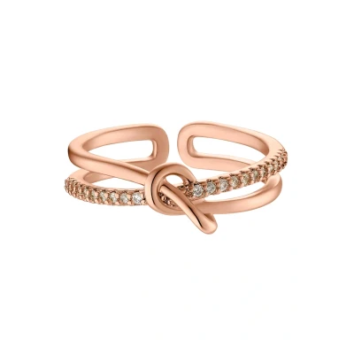 Abbildung von Heideman ZINA Poliert Ring, Damen, Größe: 50, Rose goldfarbend