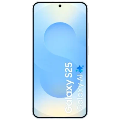 Abbildung von Samsung Galaxy S25 256GB S931 Hellblau mit o2 Vertrag im Telefónica Netz unbegrenzt telefonieren + MB 5G
