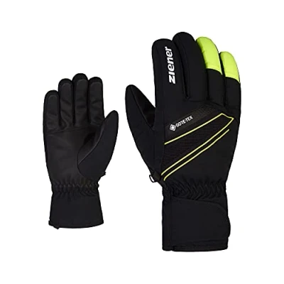 Abbildung von Ziener Herren Gunar Ski Handschuhe/Wintersport wasserdicht atmungsaktiv warm Gore Tex, black.persian blue, 6,5