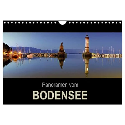 Abbildung von Panoramen vom Bodensee (Wandkalender 2025 DIN A4 quer), CALVENDO Monatskalender