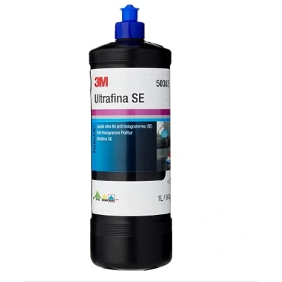 Abbildung von 3M Auto Polish 1 Liter Flasche, Ultrafine, Metall, Kunststoff, Hochglanz Finish, Schnelle Reinigung, blauer Deckel