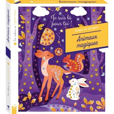 Abbildung von Les ateliers de Marion Blanc Strass et stickers Animaux magiques boîte avec accessoires