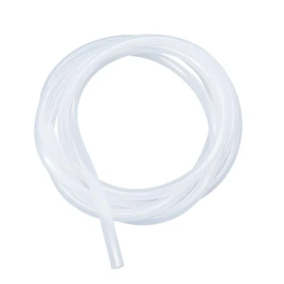 Abbildung von LAVMHAB Silikonschlauch 9mm ID x 13mm OD 5 Meter Länge, Lebensmitteltaugliche Schläuche Flexibler Schlauch Klar Wasser Luft Rohre für die Pumpe übertragen