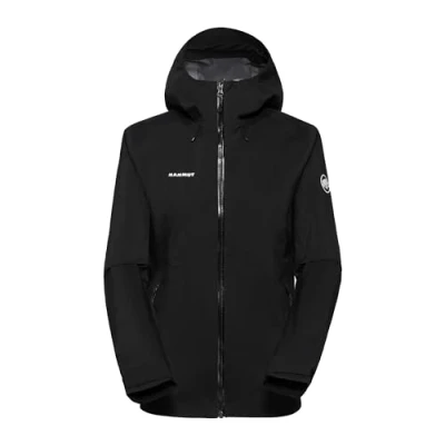 Abbildung von Mammut Damen Outdoor Hooded Jacket Women Hardshell, Black.S, S EU