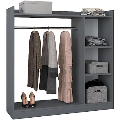Abbildung von VCM Kleiderschrank Offener begehbarer Regal Palosa M (1 St)