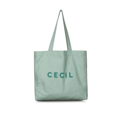 Abbildung von Cecil Solid Shopper matcha green A