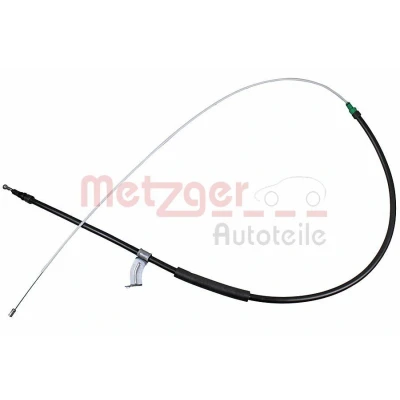 Abbildung von METZGER 17.9001 Handbremsseil hinten links