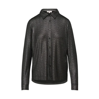 Abbildung von s.Oliver MIT Knopfleiste Hemdbluse, Damen, Größe: 32, Schwarz