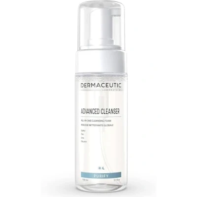 Abbildung von Dermaceutic Advanced Cleanser Spezialreinigungsschaum für effiziente Make up und Talgentfernung Milde Gesichtsreinigung 150 ml
