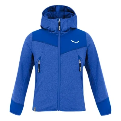 Abbildung von Salewa Agner Melange Pl K Fz Hoodie, Electric, 152