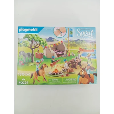 Abbildung von PLAYMOBIL Sommercamp mit Lucky &amp; Spirit, 130 Teile, Mehrfarbig, ab 4 Jahren