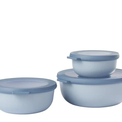 Abbildung von Mepal Schüssel Set Nordic Blue 3 teilig (350, 750 ml und 1.25 Liter)