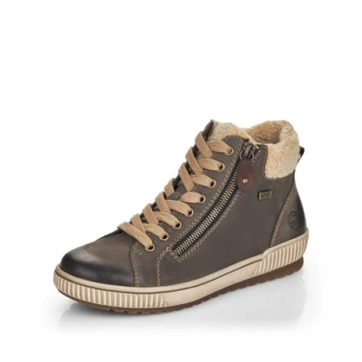 Abbildung von Remonte Schnürstiefelette, Damen, Größe: 38, Brown Schuhe