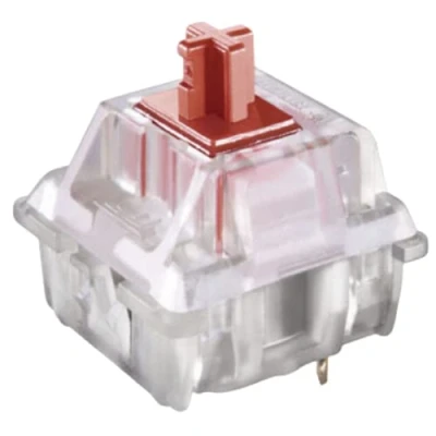 Abbildung von Packung mit Cherry MX Tastenschaltern für Mechanische Tastaturen Plate Mounted Switches MX1AL1NA (Cherry RGB Red, 65 Stück)