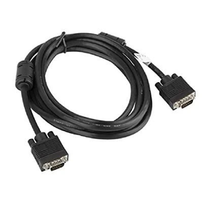 Abbildung von lanberg Cable VGA Macho HEMBRA FERRITA Negro 3 M