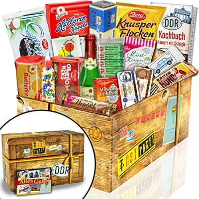 Abbildung von Bester Papa Geschenk + Geburtstag Ideen Süßigkeiten Set DDR