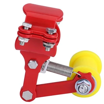Abbildung von Motorrad Automatische Kettenspanner Bolt On Roller Modified Zubehör Universal Tool(Swarchz) (rot)