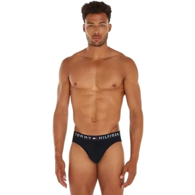 Abbildung von Tommy Hilfiger Original Brief 3 PACK Slip, Herren, Größe: Small, Black