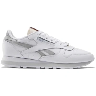 Abbildung von Reebok Classic Leather Trainers Sneaker low, Größe: 40, Cloud white pure grey Nubuk
