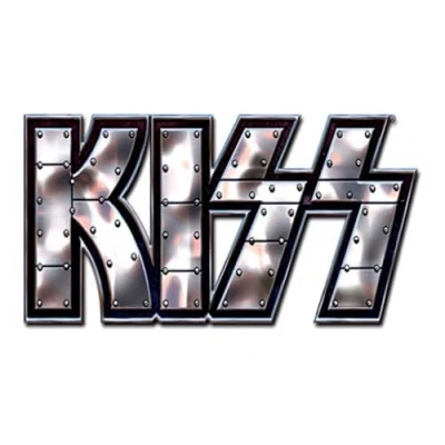 Abbildung von KISS Stud Band Logo Pin Badge One Size