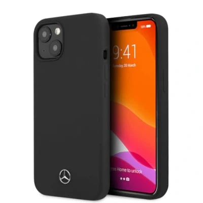 Abbildung von Mercedes MEHCP14MSILBK hülle für 14 Plus 6,7&quot; schwarz/Black hardcase Silicone Line