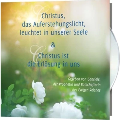 Abbildung von Christus, das Auferstehungslicht, leuchtet in unserer Seele &amp; Christus ist die Erlösung uns