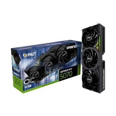 Abbildung von Palit GeForce RTX 5070 GamingPro OC 12GB GDDR7 DLSS4 Graphics Card (NE75070T19K9 GB2050A)