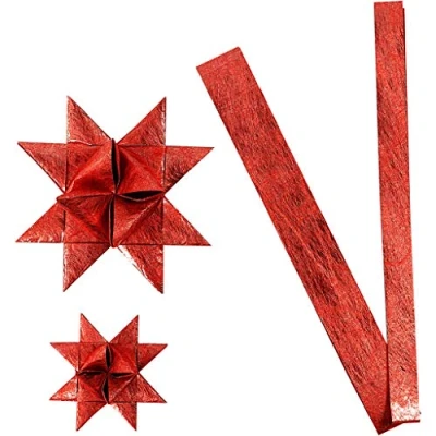 Abbildung von Creativ Company 24392 Bastelpapier 32 Blatt Kreatives Papier (Kunstpapier, Blatt), Rot