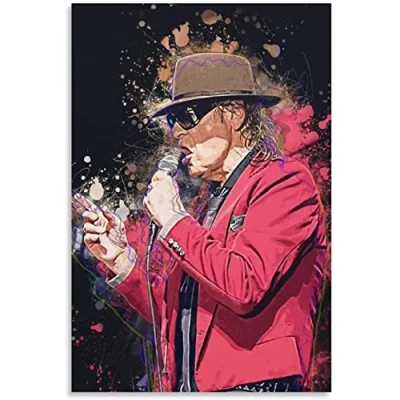 Abbildung von LBMED Leinwand Druck Poster UDO Lindenberg Kunstposter für Moderne Familiendekoration Wandkunst Kunstwerk Malerei Kunstdrucke Bild 23.6&quot;x35.4&quot;(60x90cm) Kein Rahmen
