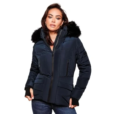 Abbildung von Navahoo Adele Winterjacke, Damen, Größe: Small, Navy