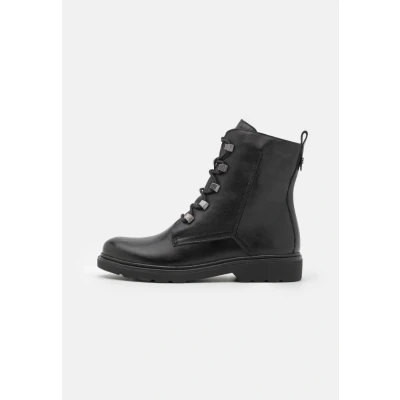 Abbildung von Marco Tozzi Schnürstiefelette black, Damen, Größe: 41, Black Schuhe