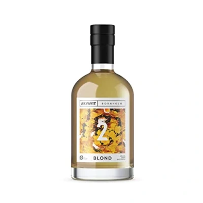 Abbildung von Bornholm Spirit, „Blond Gylden Akvavit“, goldener Bio Aquavit aus Dänemark, 0,5 L, 40% Vol.