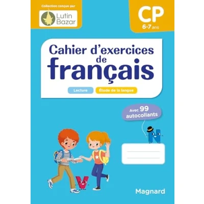 Abbildung von Cahier d&#039;exercices de français CP: Une collection conçue par Lutin Bazar