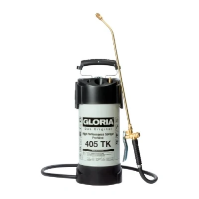 Abbildung von GLORIA 405 TK Profiline, Handgartenspritzer, 5 l, 8 Schwarz, Weiß, Kunststoff, Messing