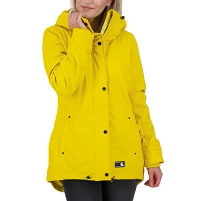 Abbildung von ALIFE and Kickin ElmaAK A Rainstyle Jacket Damen Kurzjacke, Übergangsjacke Citron XXL