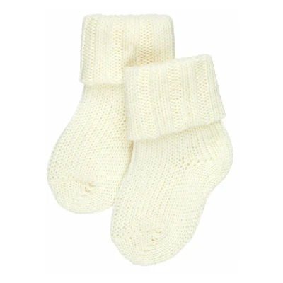 Abbildung von Falke BABY Flausch Temperature Regulation Socken Off white für Kinder, Größe: 62/68,