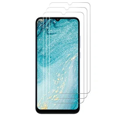 Abbildung von J&amp;D Displayschutz Kompatibel für Samsung Galaxy A04/Galaxy A04s Gehärtetes Glas Schutzfolie, 3 Stücke Vorgespanntes Nicht Ganze Displayschutzfolie Deckung