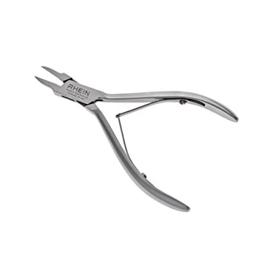 Abbildung von Eckenzange für Fußpflege Nagelzange spitz Fußpflegeinstrument extrem schlank tiefeingewachsene Nägel (13 cm)