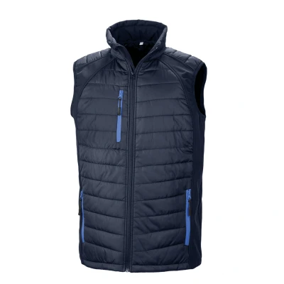 Abbildung von Recycelte gepolsterte Daunenjacke Result Black Compass