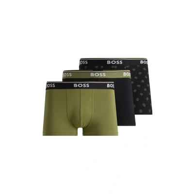 Abbildung von BOSS Power Desig 3 PACK Panties, Herren, Größe: Small, Open miscellaneous