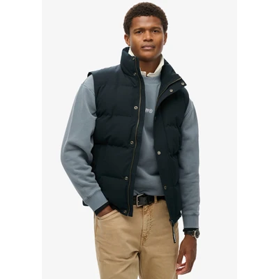 Abbildung von Superdry Weste, Herren, Größe: Large, Eclipse navy