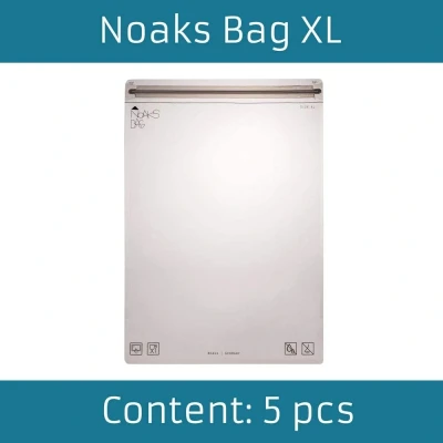 Abbildung von Noaks Bags, 5er Pack, wasserdichte Beutel, IPX8, Luft und Geruchsdicht, Reise Organizer, Packsack