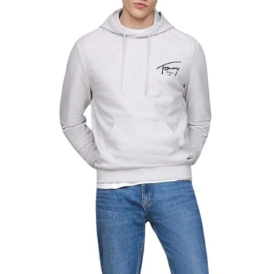 Abbildung von Tommy Jeans Entry Graphic Hoodie Unisex Sweatshirt, Größe: XL, Silver grey