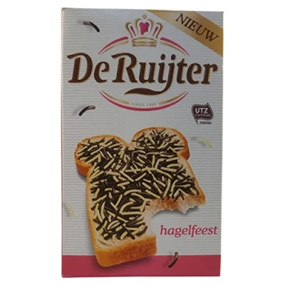 Abbildung von 3 x De Ruijter Hagel feest Schokohagel gemischt 300g