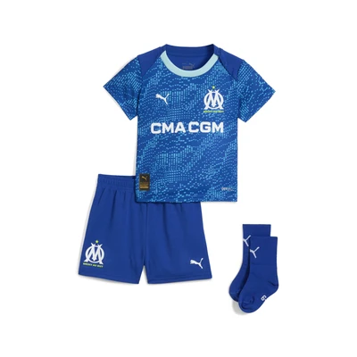 Abbildung von PUMA Olympique de Marseille 25/26 Third Babykit Toddler, Kleidung, Vivid Blau/Azure, 4 6M