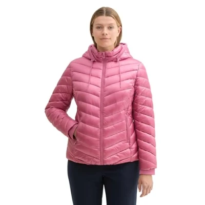 Abbildung von TOM Tailor Winterjacke, Damen, Größe: 48, Pink velvet