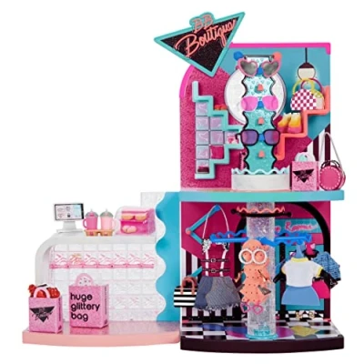 Abbildung von L.O.L. SURPRISE! Puppen Accessoires Set Spielfigur, OMG Mall of Surprises centrum, (50 tlg), 50 Überraschungen 2 Etagen, sich drehende Elemente und ein Café