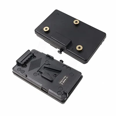 Abbildung von HangTon V Mount Batterie Montageplatte Adapter Konverter auf Gold Plate D Tap für Anton Bauer IDX Sony ARRI RED Kamera A GP S Charge
