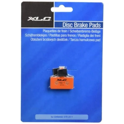 Abbildung von XLC Unisex Erwachsene Scheibenbremsbeläge BP O25, Orange, Schwarz, One Size